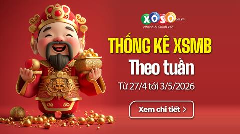 XSMB tuần qua có gì? Tuần từ 27/4/2026 đến 3/5/2026