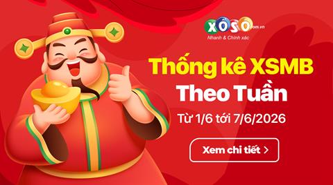 XSMB tuần qua có gì? Tuần từ 1/6/2026 đến 7/6/2026