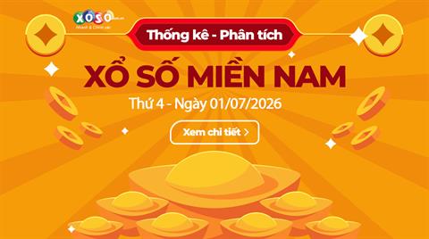Thống Kê XSMN 01/07/2026 - Phân Tích XS Miền Nam Thứ 4 ngày 1/7