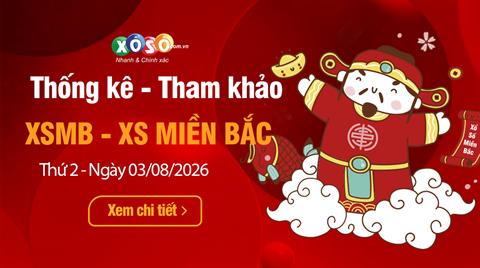 Thống Kê XSMB 03/08/2026 - Phân Tích KQXSMB Thứ 2 Ngày 3/8