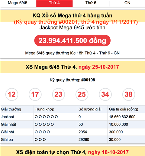 hong ke Vietlott thu 4 ngay 1-11-2017 hong ke Vietlott thu 4 ngay 1-11-2017