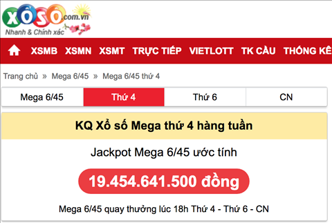 Thong ke Vietlott 21-2-2018