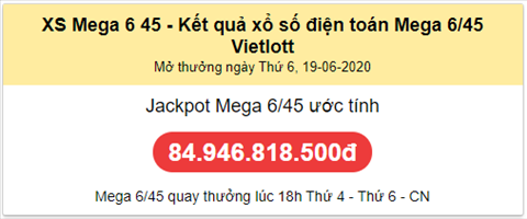 Thong ke Vietlott 19062020 - Phan tich Xo so Mega 645 Thu 6 hinh anh
