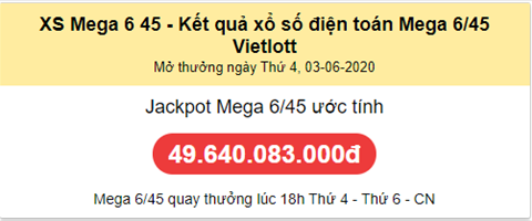 Thong ke Vietlott 03062020 - Phan tich Xo so Mega 645 03-06 Thu 4 hinh anh