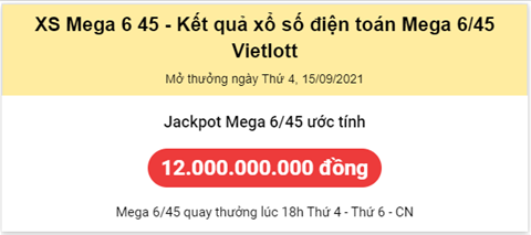 Thong ke Vietlott 15092021 hinh anh