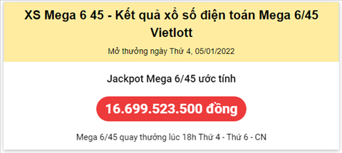 Thong ke Vietlott 05012022 hinh anh