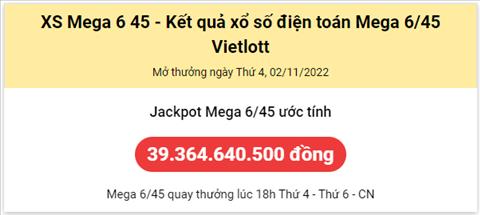 Thong ke Vietlott 02112022 - Phan tich Xo so Mega 645 02-11 Thu 4 hinh anh