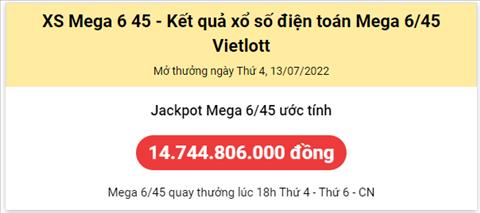 Thong ke Vietlott 13072022 - Phan tich Xo so Mega 645 13-07 Thu 4 hinh anh