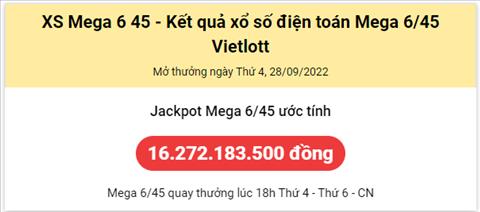Thong ke Vietlott 28092022 - Phan tich Xo so Mega 645 28-09 Thu 4 hinh anh